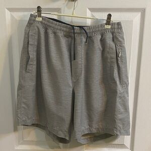 Birddogs Boom For The Boomstick Gray Shorts Men’s Large Performance Lined Active